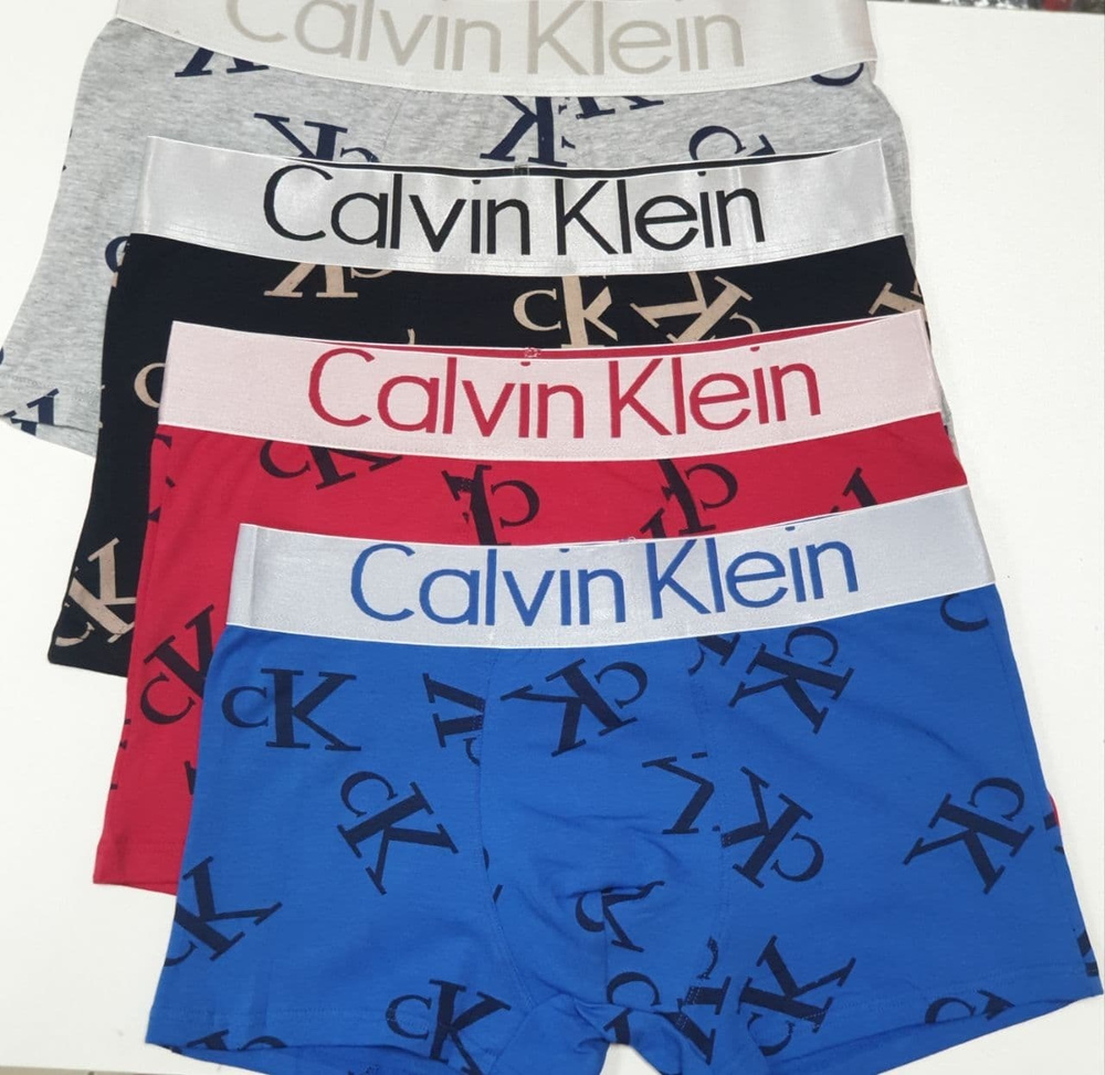 Комплект трусов шорты Calvin Klein, 4 шт #1