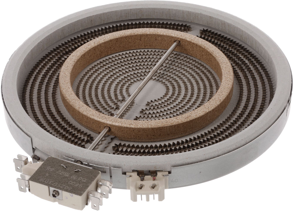 Конфорка стеклокерамической плиты Bosch оригинал 2-хзонная 2200/750W ...