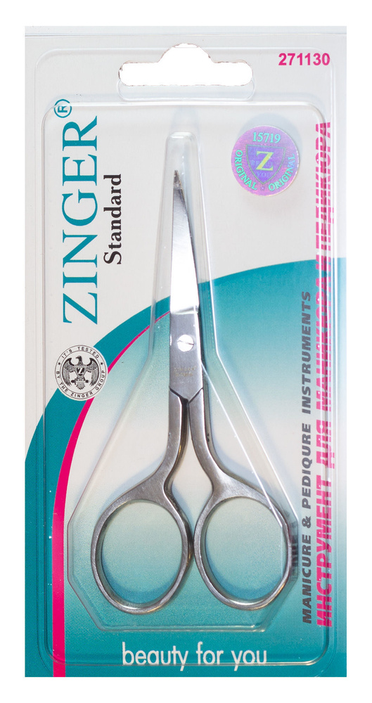ZINGER Маникюрные ножницы B-106 - купить с доставкой по выгодным ценам ...