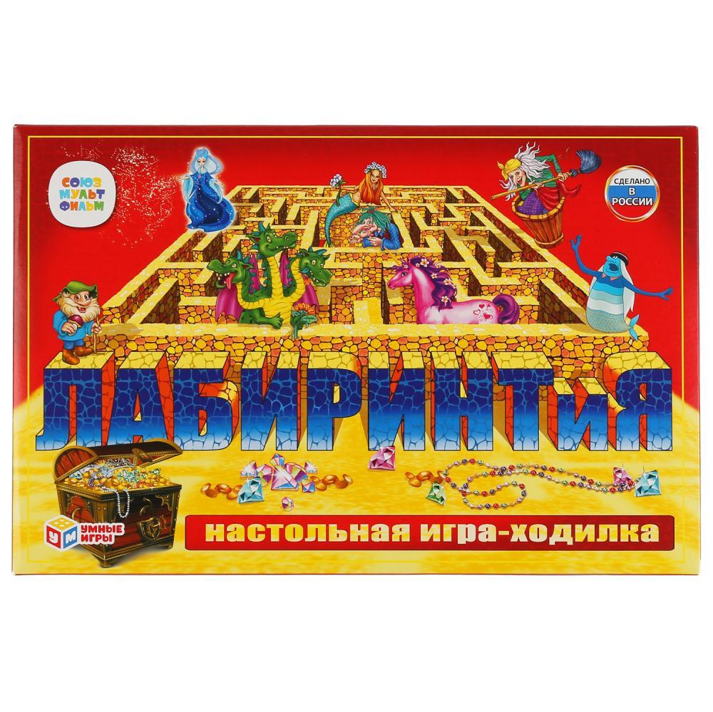 Настольная игра-ходилка Умные игры Лабиринтия, 