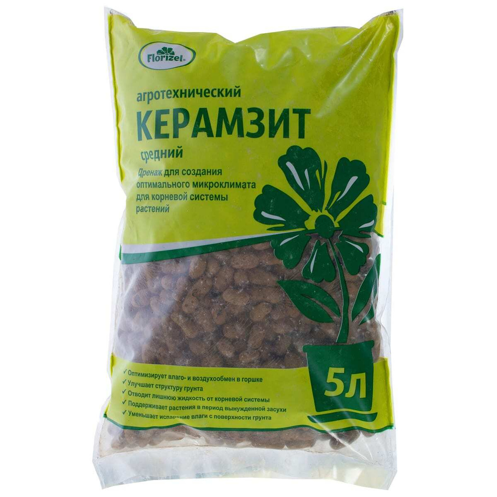 Керамзит для цветов Ozon