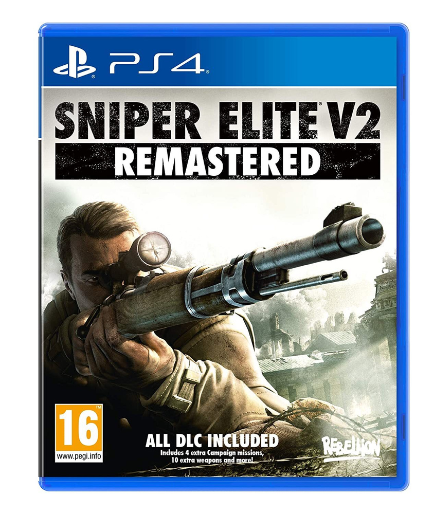 Игра Sniper Elite V2 Remastered (PlayStation 4, Русская версия) купить по  низкой цене с доставкой в интернет-магазине OZON (522605361)