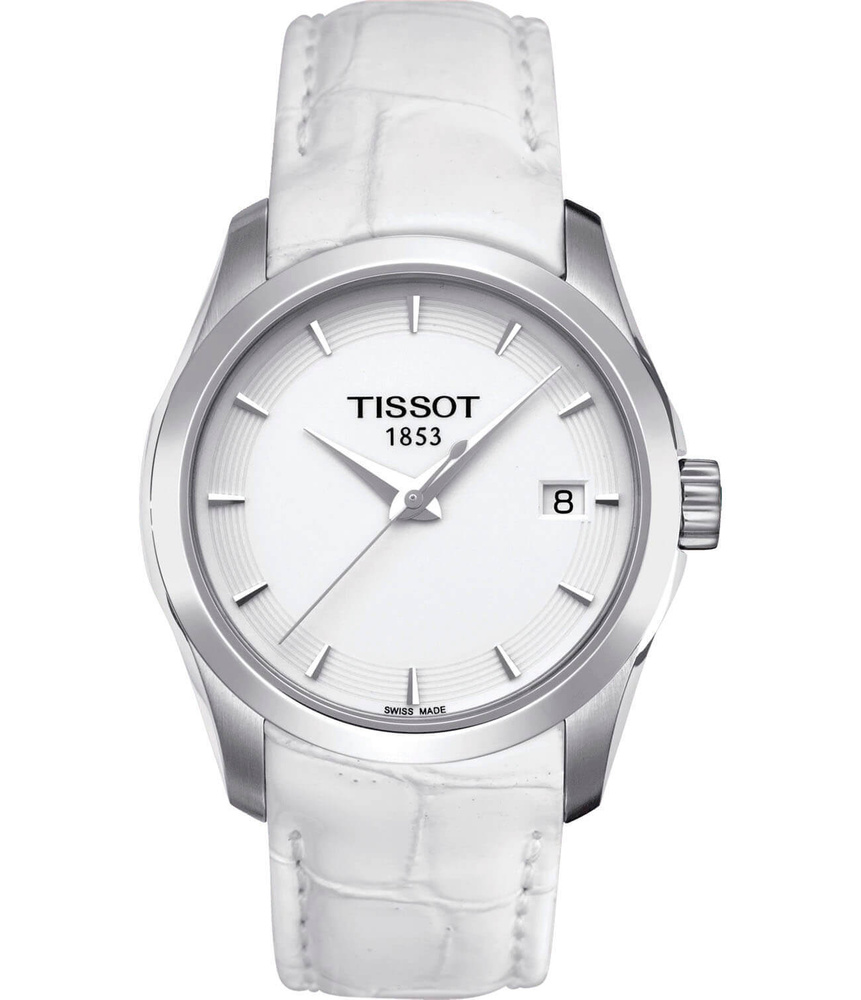 Швейцарские кварцевые часы женские наручные Tissot Couturier Lady T035.210.16.011.00, с международной #1