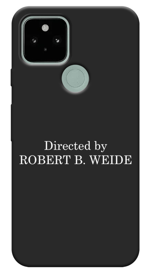 Матовый силиконовый чехол на Google Pixel 5A / Гугл Пиксель 5A Robert B ...