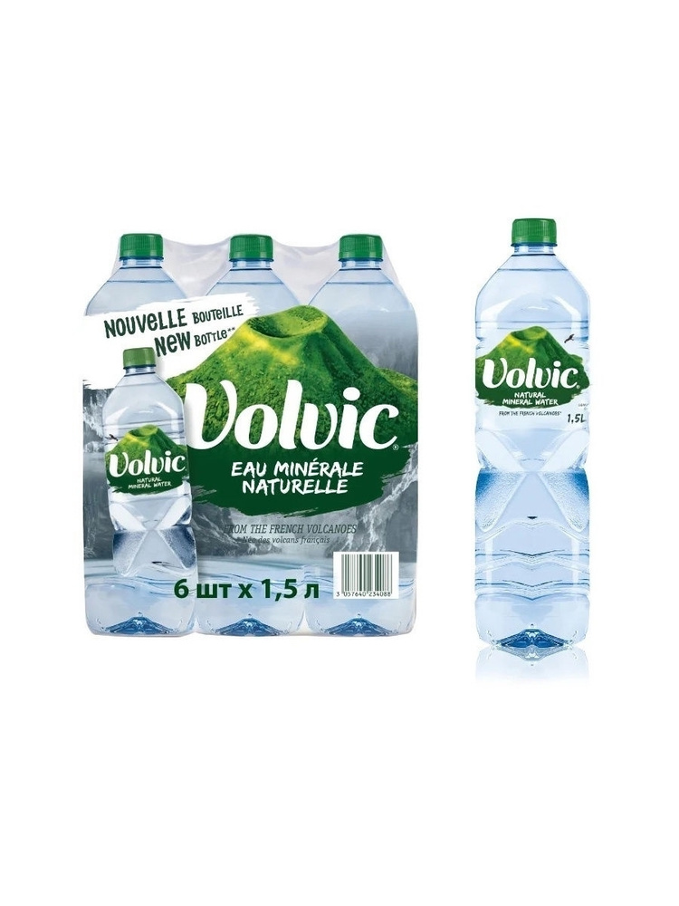 Volvic Вода Минеральная Негазированная 1500мл. 6шт #1