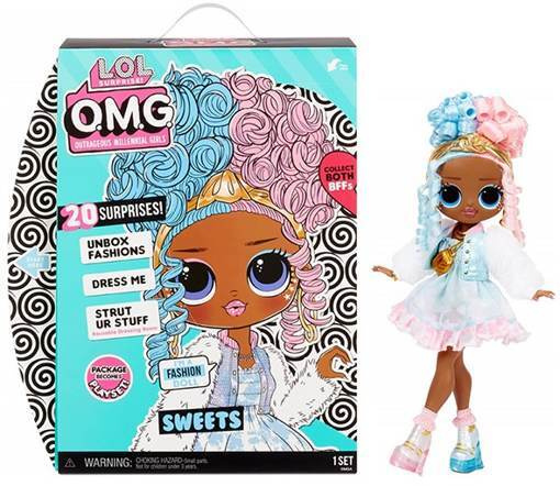 Кукла LOL Surprise! OMG Sweets Fashion Doll 4 Series с 20 сюрпризами ...