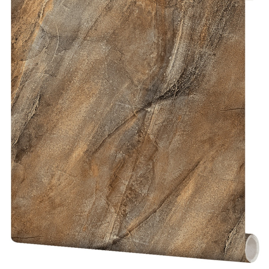 Пленка самоклеющаяся "Мрамор коричневый", камень, для мебели и декора, 64x270 см (Арт. 64-690)  #1