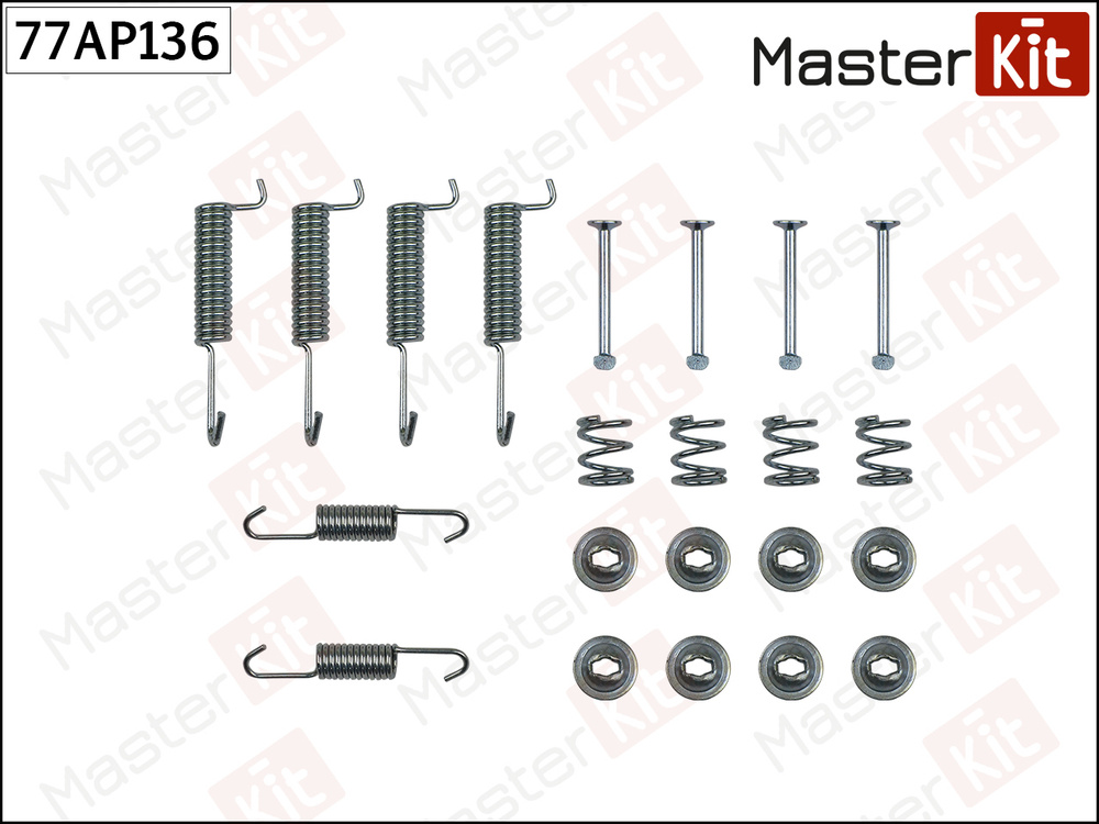 MasterKit Пружина подвески, арт. 77AP136 #1