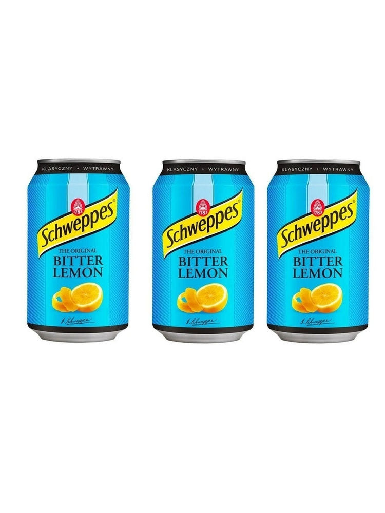 Газированный напиток Schweppes Bitter Lemon / Швепс Биттер Лимон ...