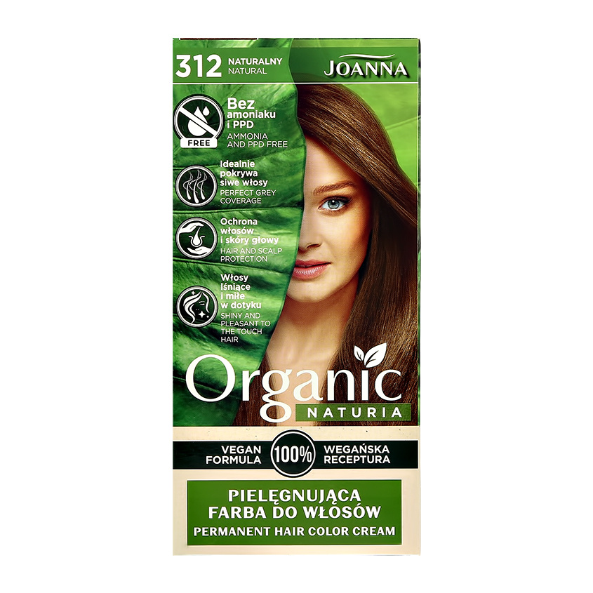 Краска для волос joanna naturia organic натуральный тон 312
