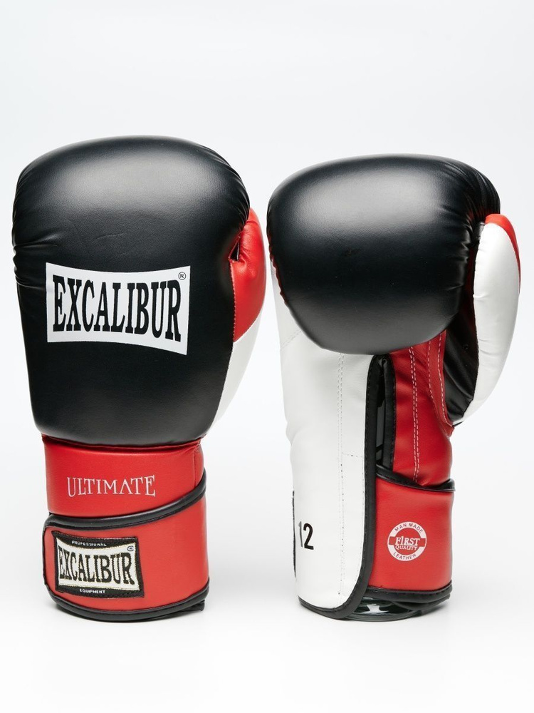 Боксерские перчатки Excalibur 551-01 PU., 12 - купить по низким ценам в ...