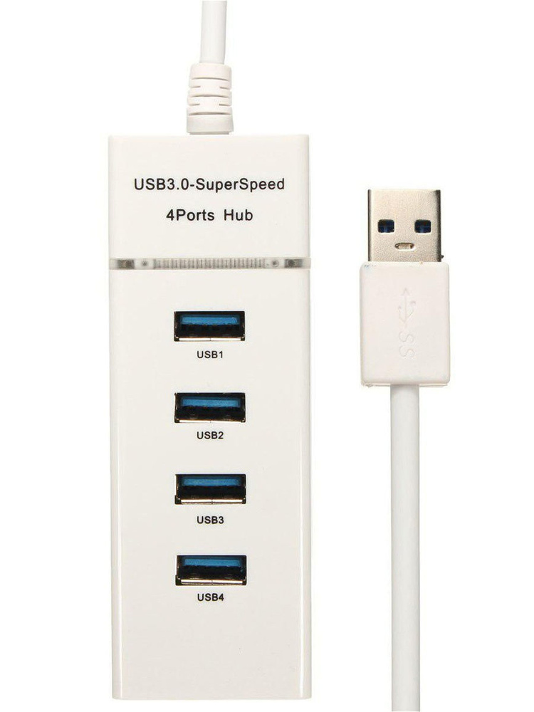 Скоростной разветвитель USB для ноутбука хаб usb на 4 порта  #1