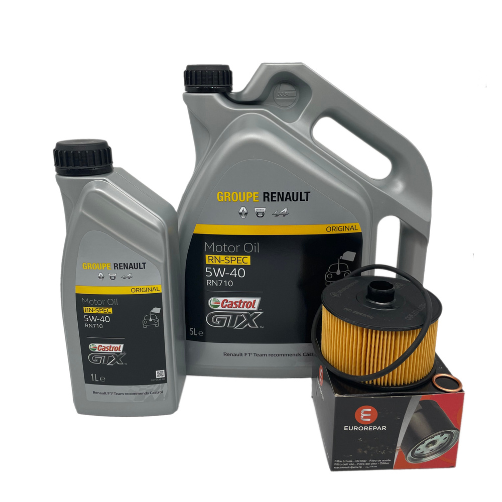 Набор для замены масла в двигателе Renault 1.3 TCE (Arkana, Duster ...