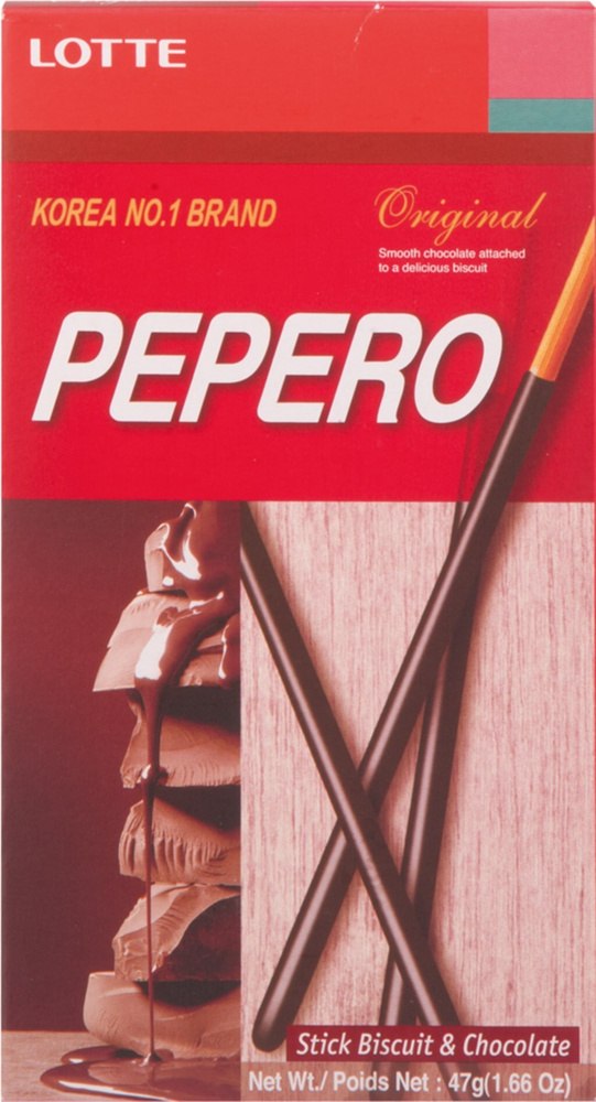 Соломка LOTTE Pepero Original в шоколаде, 47 г - 5 упаковок #1