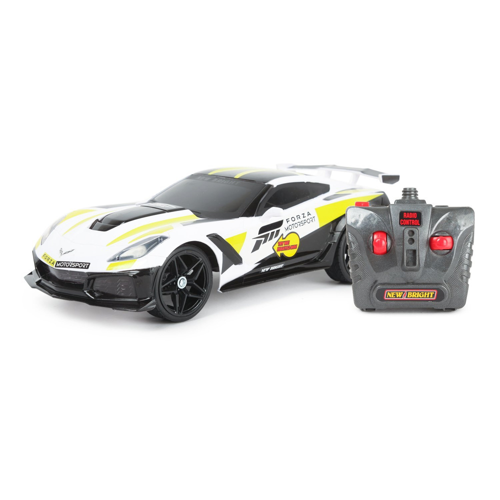 Машина New Bright РУ 1:16 Forza Motorsports Corvette 942U - купить с  доставкой по выгодным ценам в интернет-магазине OZON (674894026)