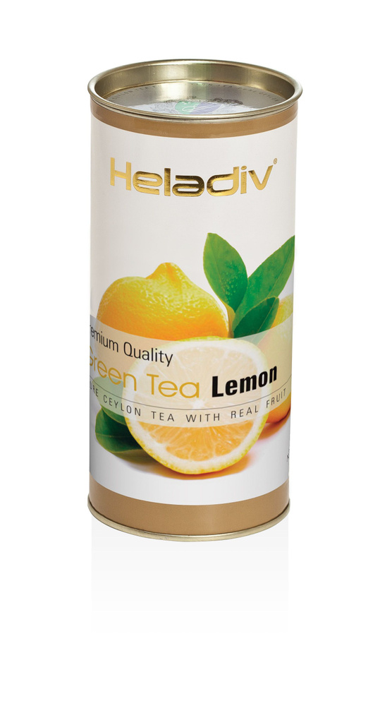 Чай зеленый листовой Heladiv Lemon Туба 100гр #1