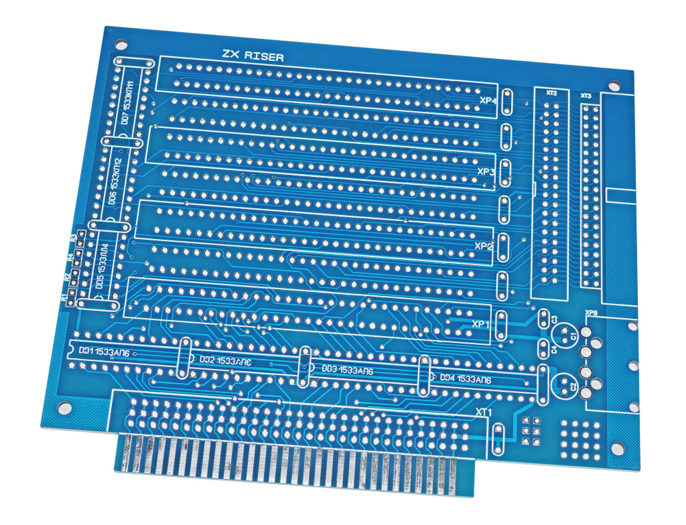 Плата ZX Spectrum Riser Расширитель шины ZXBUS к Scorpion, Kay