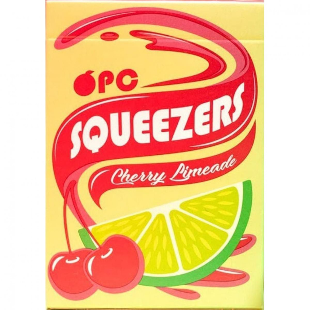 Игральные карты SQUEEZERS V4 CHERRY LIMEADE #1