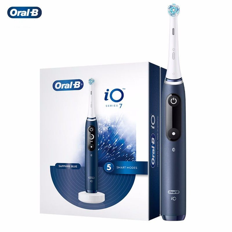 Oral-B Электрическая зубная щетка ORiO-7_BL, темно-синий #1