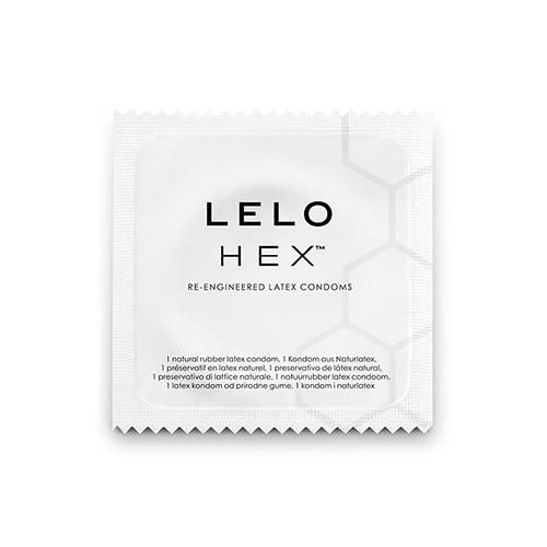 Презервативы Lelo Hex Original 2 штуки, без коробки (поштучно). #1