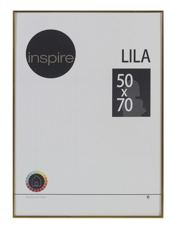 Рамка Inspire Lila 50х70 см цвет золото #1