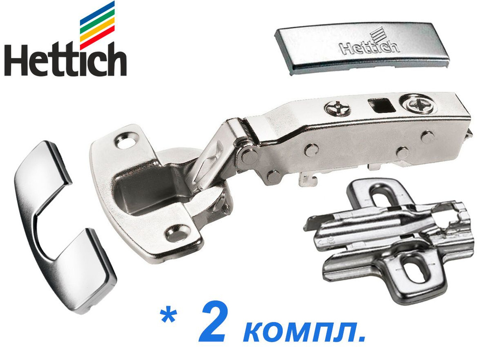 Петля мебельная накладная hettich