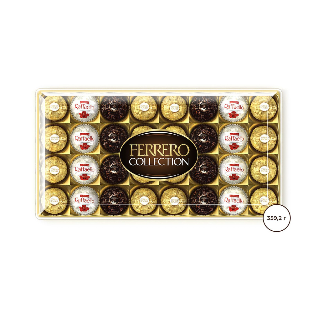 Конфеты шоколадные в коробке Ferrero Collection, ассорти, 359 г #1