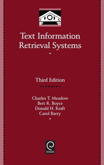 Text Information Retrieval Systems, 3rd Edition #1