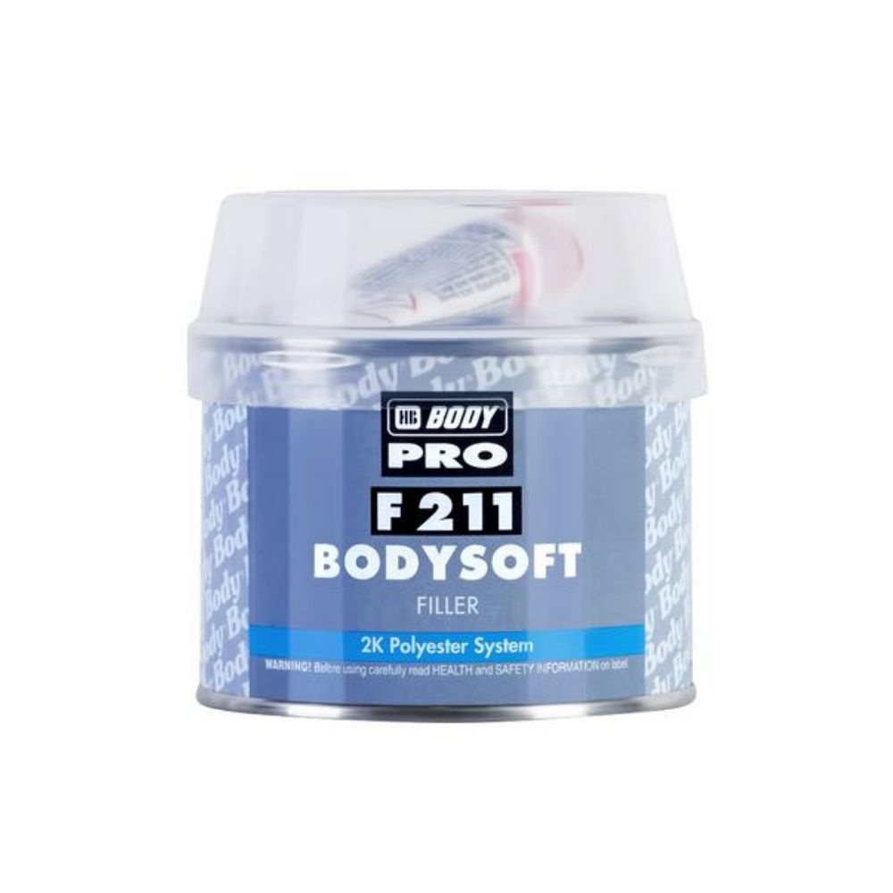 шпатлевка полиэфирная мягкая Body PRO F211 Soft светло-желтая 0,25 кг  #1