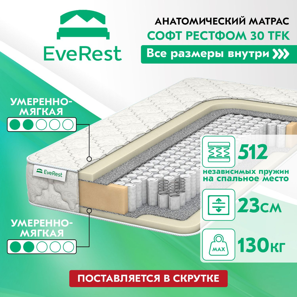 Ортопедический матрас 30 см