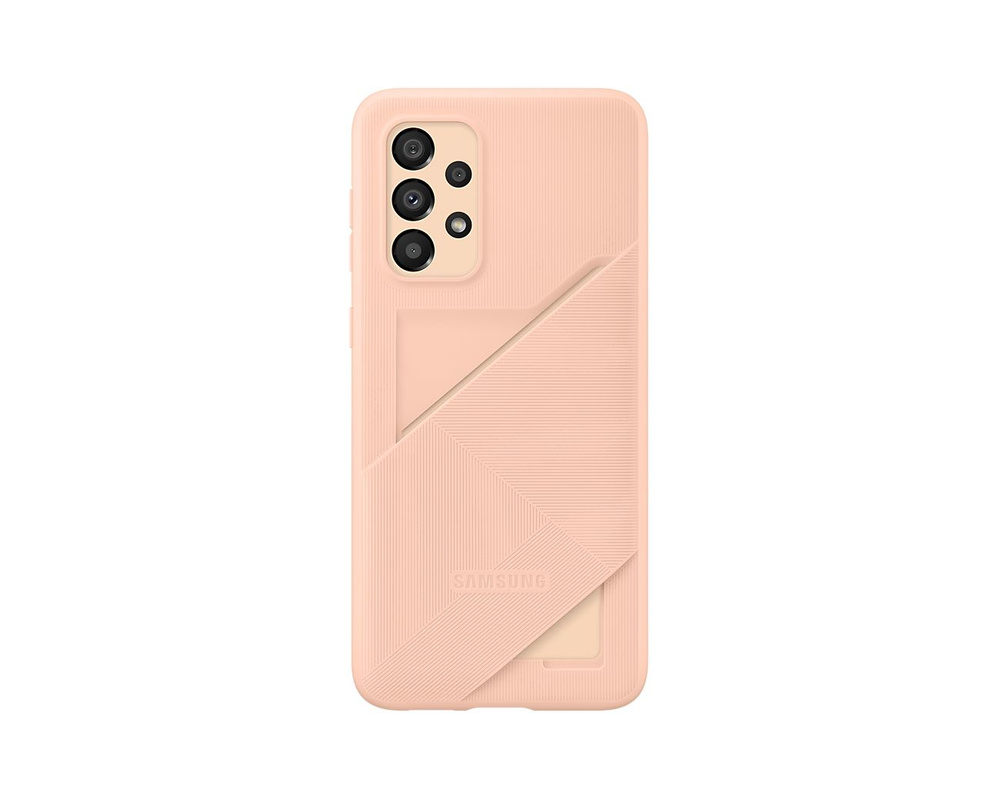 Чехол Card Slot Cover Galaxy A33 5G (EF-OA336TPEGRU), персиковый - купить с  доставкой по выгодным ценам в интернет-магазине OZON (870326368)