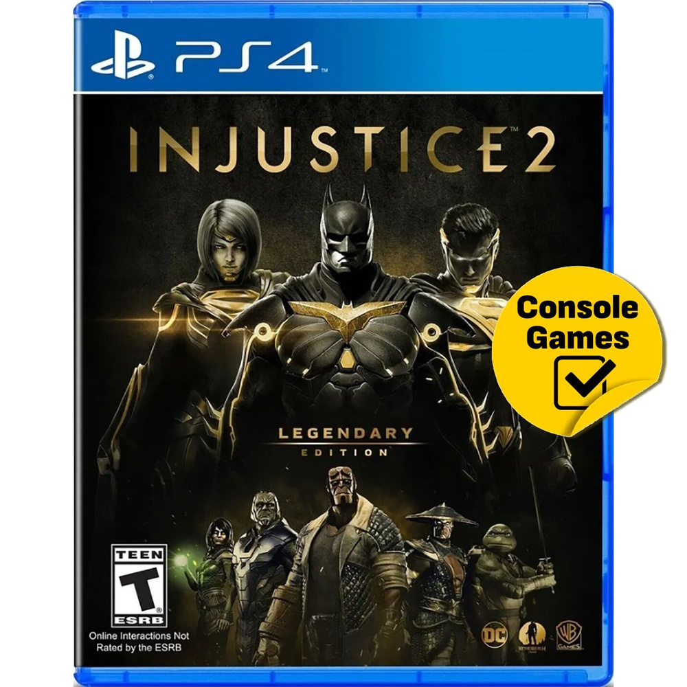 Игра PS4 Injustice 2 Legendary Edition (PlayStation 4, Русские субтитры)