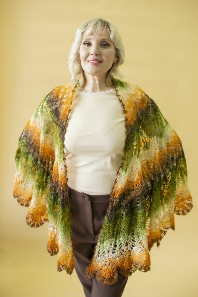 Пончо Легендарные пуховые платки - купить с доставкой по выгодным ценам ...