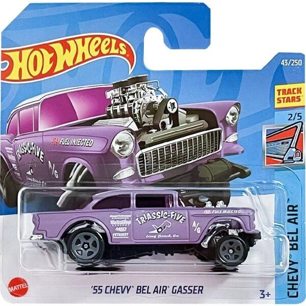 Hot Wheels Машинка базовой коллекции 55 CHEVY BEL AIR GASSER C4982 ...