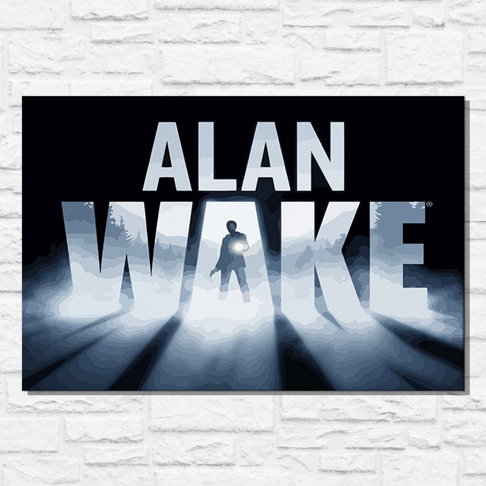 Картина по номерам на холсте игра Alan Wake (PS, PC, XBOX SWITCH) - 11537 Г  60x40 - купить с доставкой по выгодным ценам в интернет-магазине OZON  (812322682)