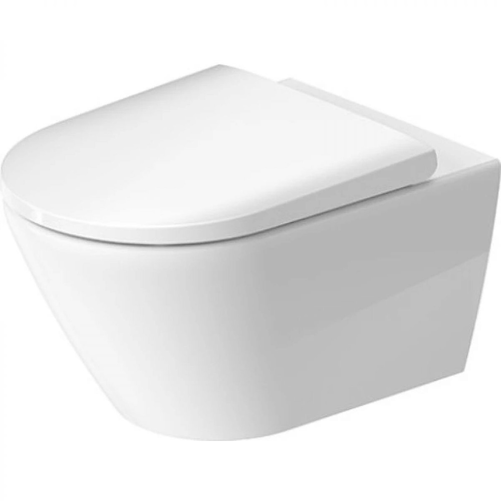 Унитаз подвесной Duravit D-Neo 2577090000 Rimless 37x54 см #1