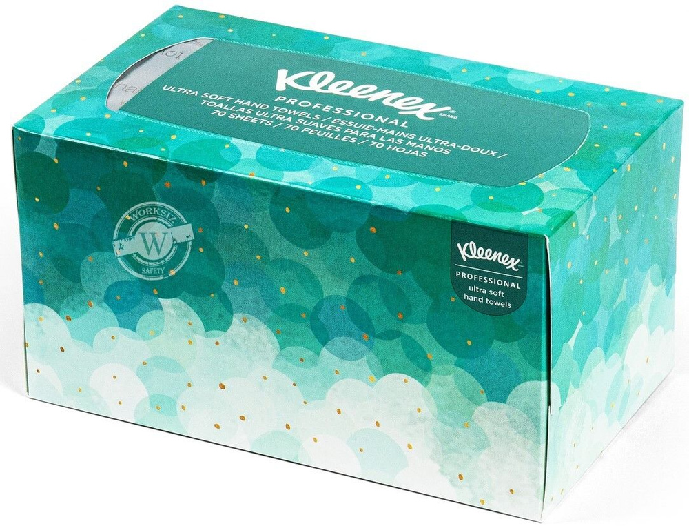 Бумажные листовые полотенца / салфетки Kleenex Ultra Soft ( Клинекс Ультра Софт ) 1126, 18 шт.  #1