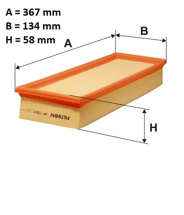 FILTRON Фильтр воздушный арт. AP1391, 1 шт. #1