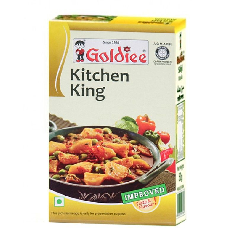 Смесь специй универсальная Китчен кинг масала (Kitchen King masala Goldiee), 100 грамм  #1