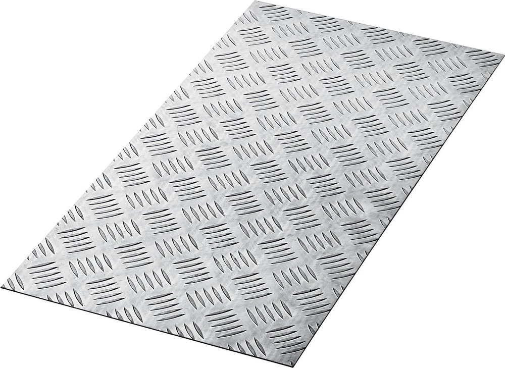 Алюминиевый рифленый лист ЗУБР Квинтет 300х600 х1.5 мм,53833 #1
