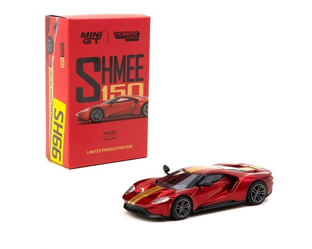 Модель коллекционная Mini GT x Tarmac Works 1:64 SHMEE150 Ford GT #1