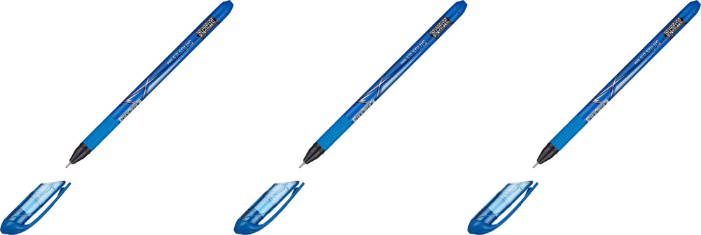 Attache Selection Ручка шариковая неавтоматическая Sirius, синяя, 3 шт ...