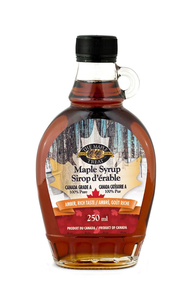 Кленовый сироп THE MAPLE TREAT CORP натуральный Grade A , 250 мл ...