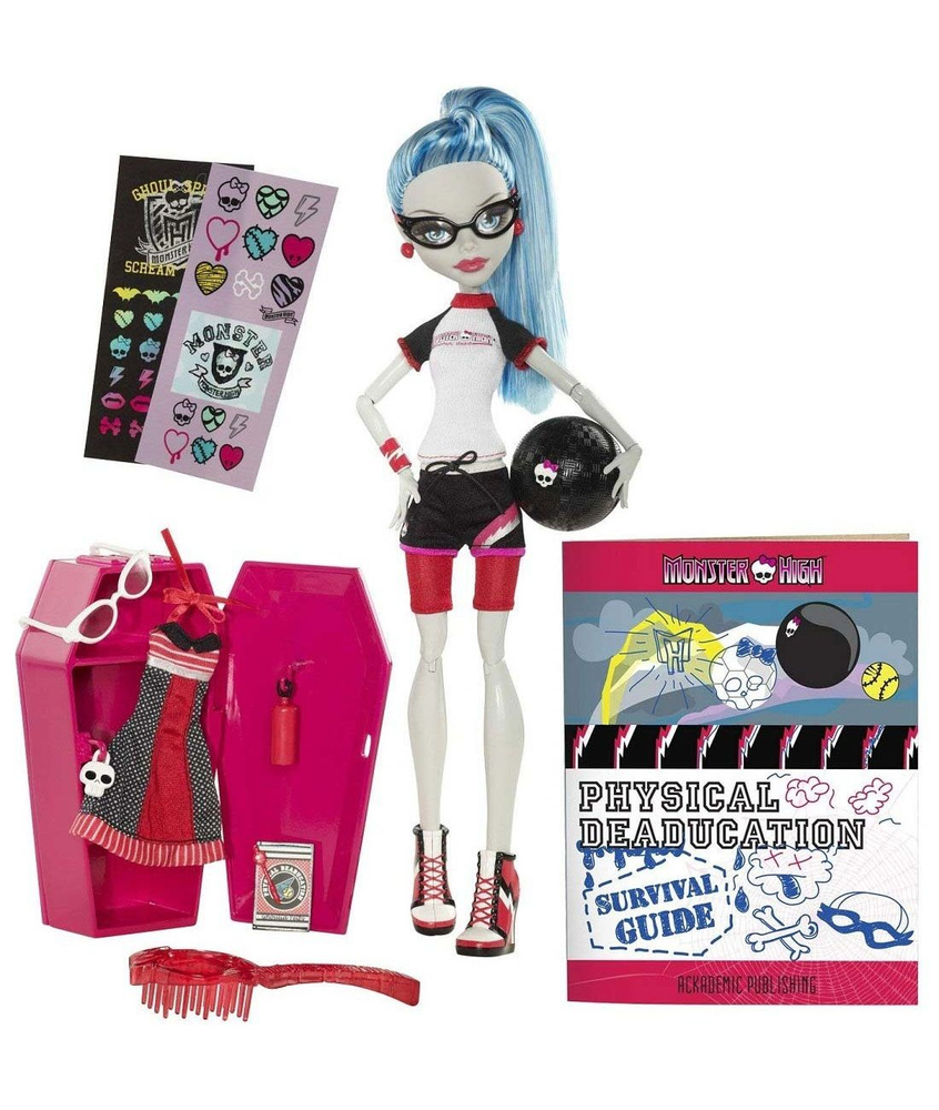 Кукла Monster High Mattel Монстер Хай Гулия Йелпс в классе (со шкафчиком)