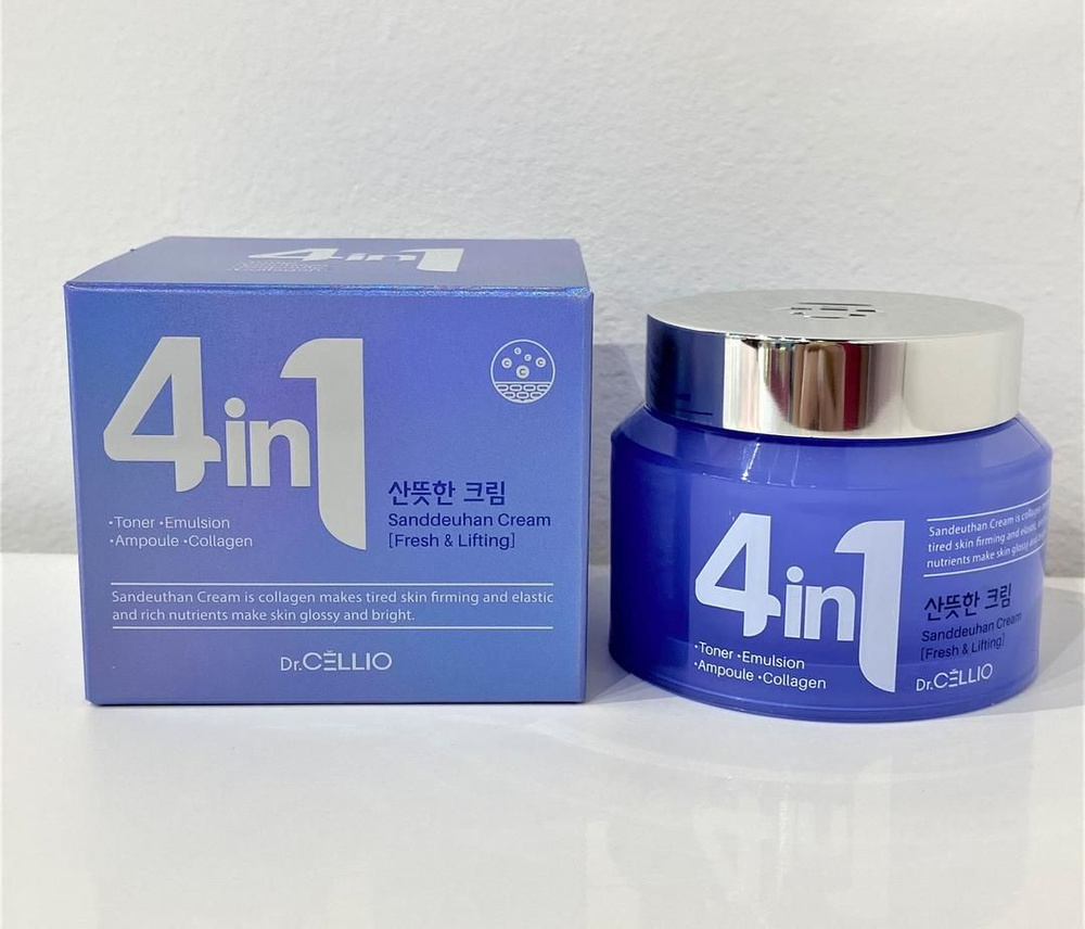 DR.CELLIO Крем для лица 4in1 лифтинговый Sanddeuhan cream fresh and ...