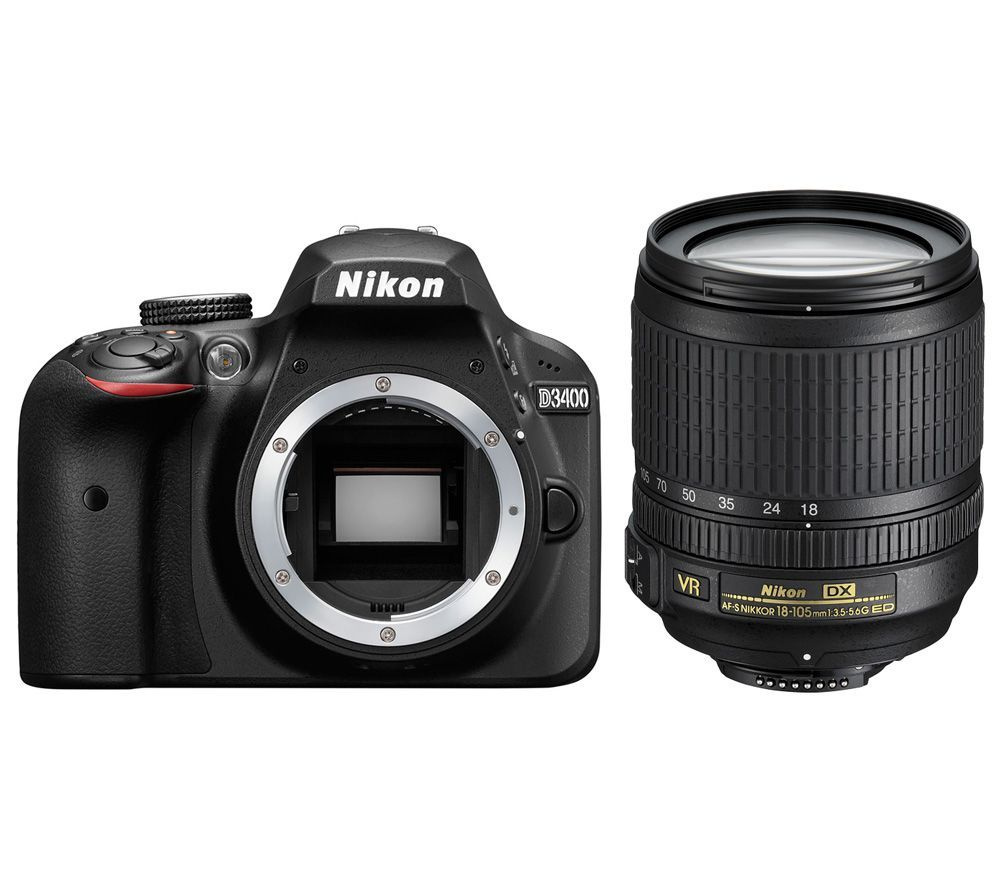 Зеркальный фотоаппарат Nikon D3400 Kit 18-105 VR #1