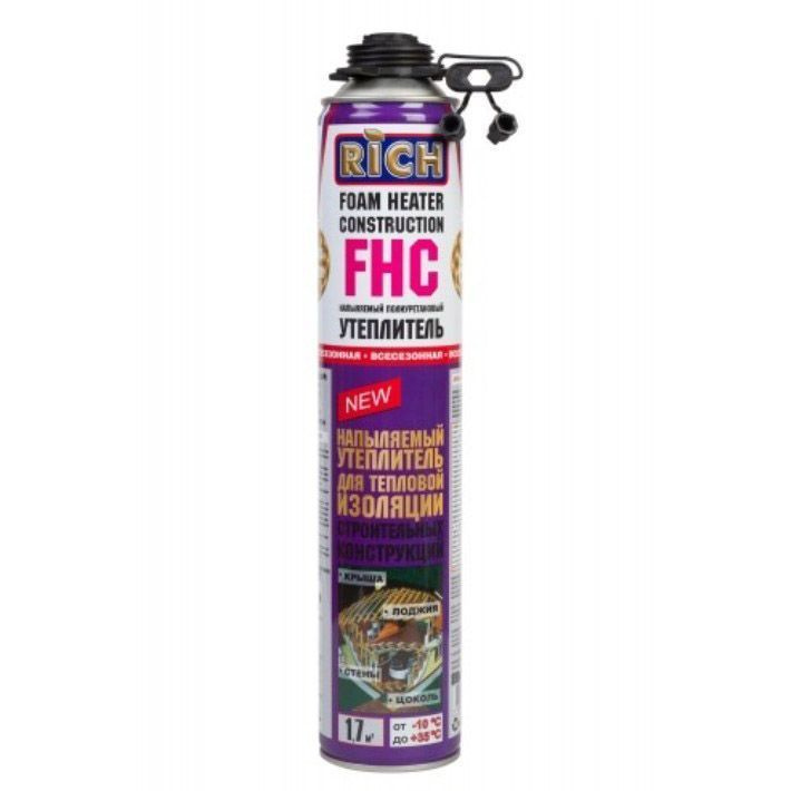 Напыляемый полиуретановый утеплитель RICH FHC #1