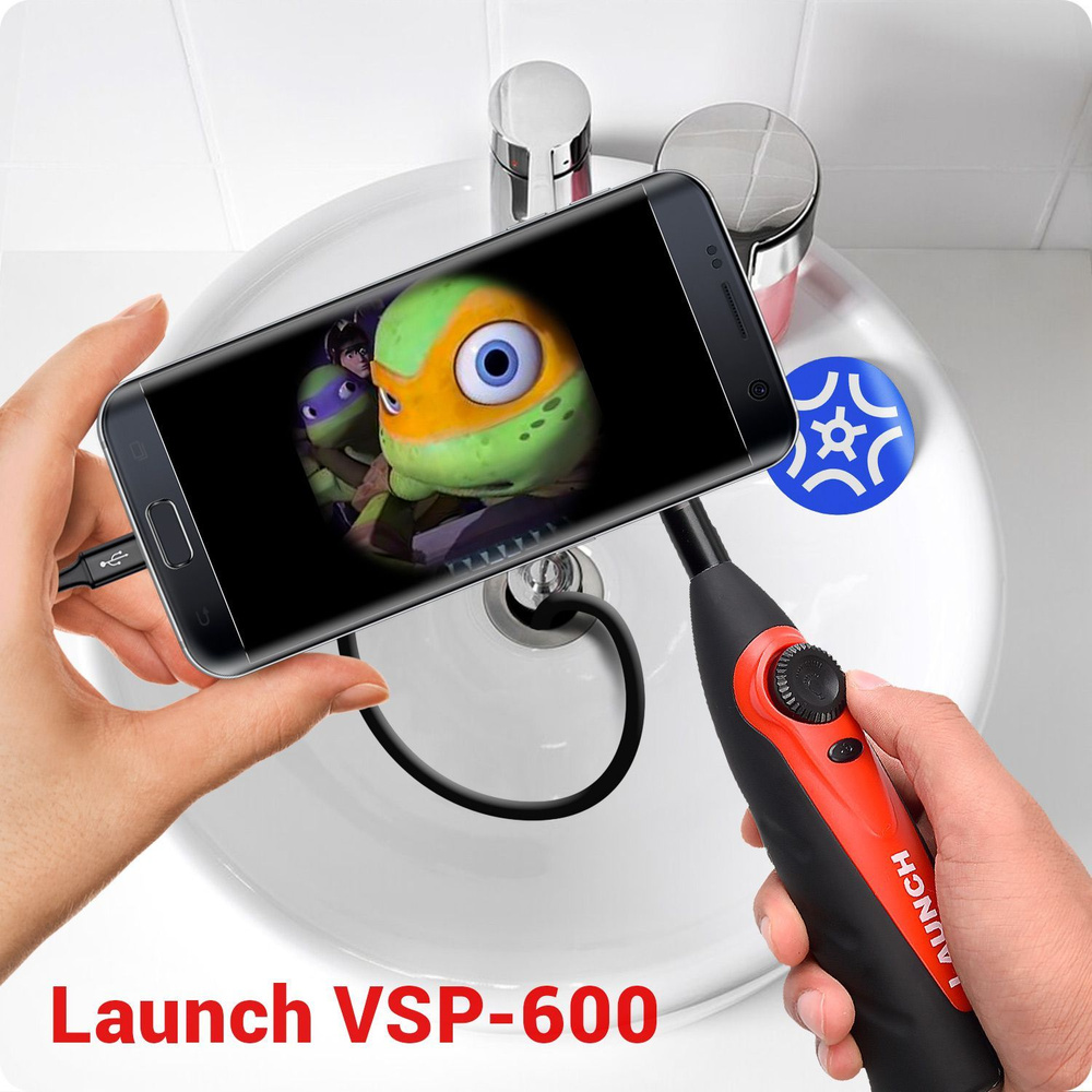 Видеоэндоскоп Launch VSP-600 - купить по выгодной цене в интернет-магазине  OZON (620635031)