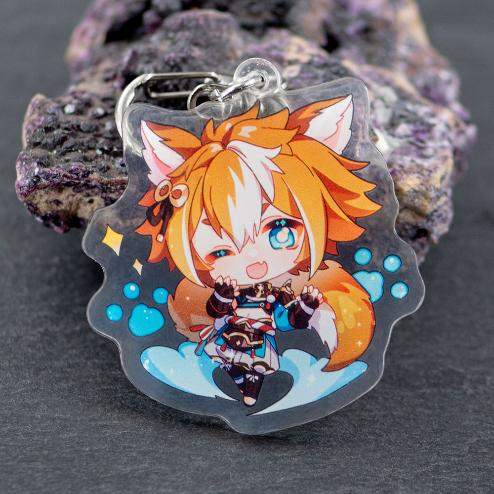 Аниме акриловый брелок Genshin Impact Геншин Импакт Горо - купить с ...