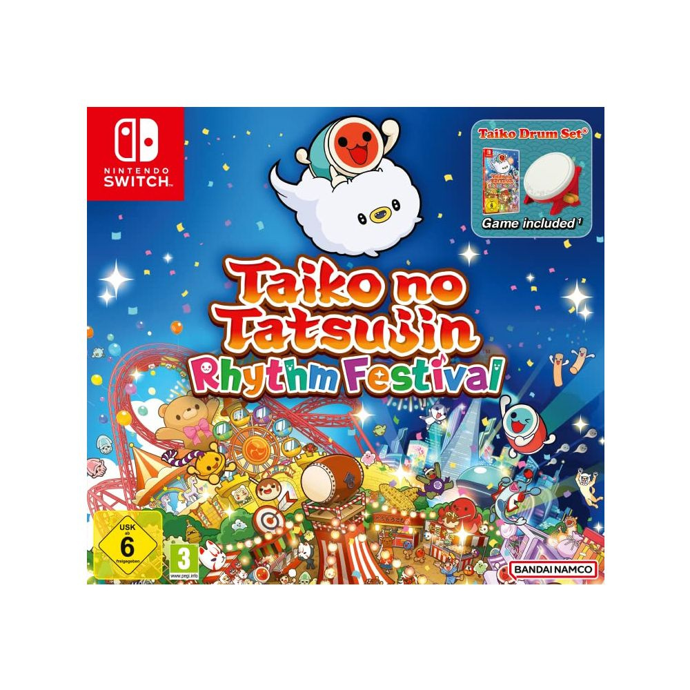 Игра Taiko no Tatsujin Rhythm Festival. Collectors Edition (Nintendo  Switch, Английская версия)